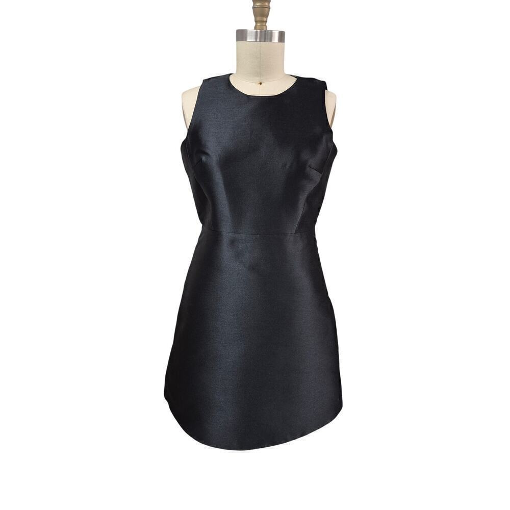 Kate Spade A-Line Dress Sz 12 Black LBD Peek-A-Boo Cut Out New $348 Open Back